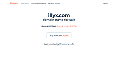 Desktop Screenshot of illyx.com