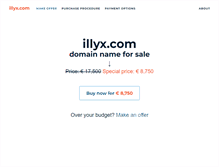 Tablet Screenshot of illyx.com